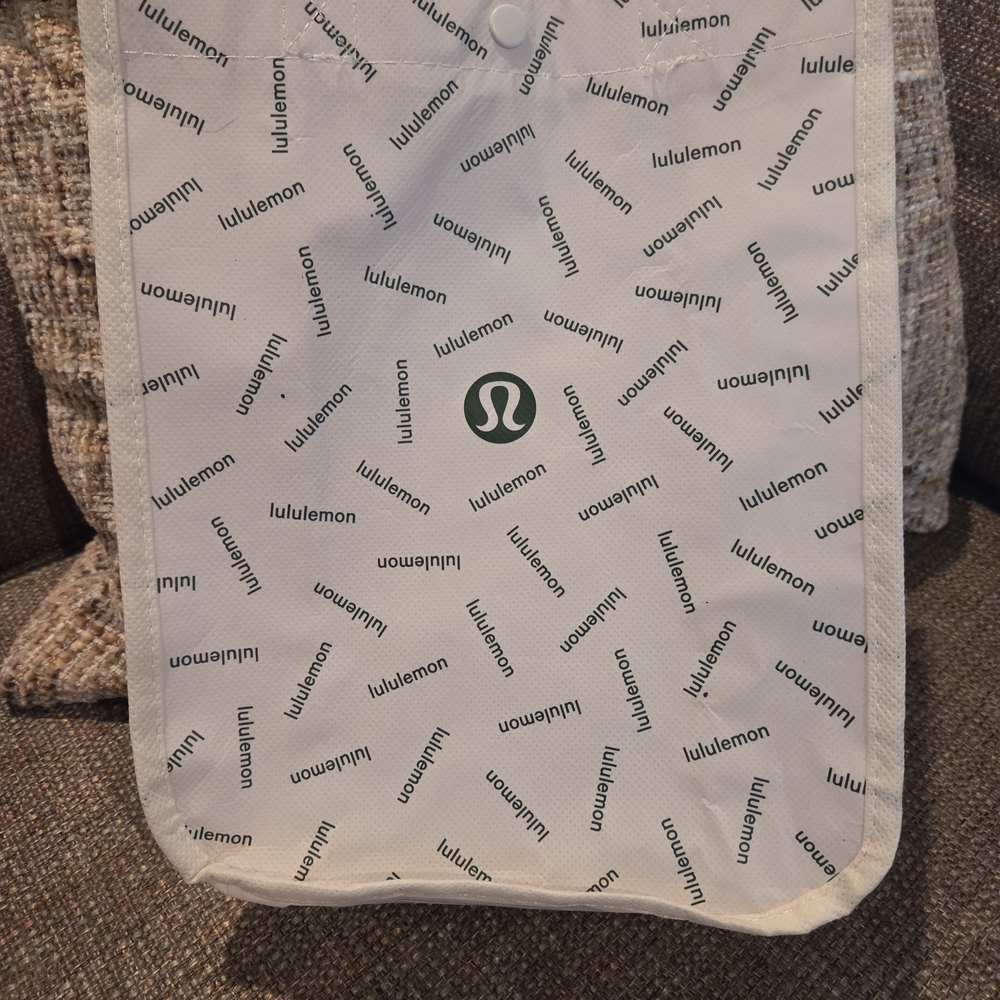 Lululemon Logo Reusable Bag